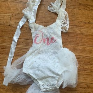 First Birthday Girl Onesie